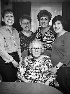 Walking for our oldest sister Janice ©